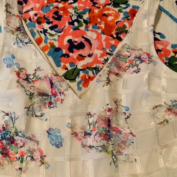 Never worn Maeve/Anthropology floral dress size 12 - Picture 4 of 6